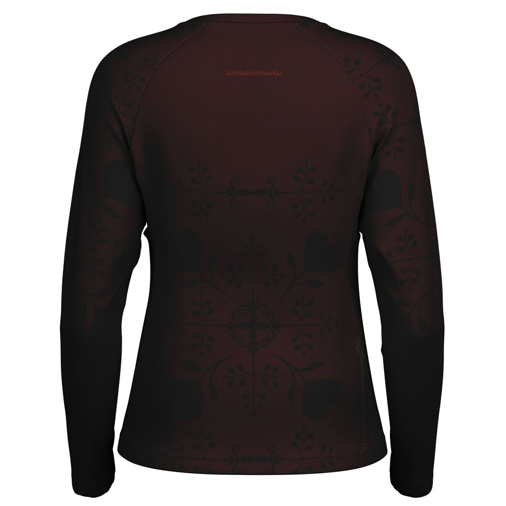 $NiieihiiNookei Women's Long Sleeve Performance Shirt - AOP
