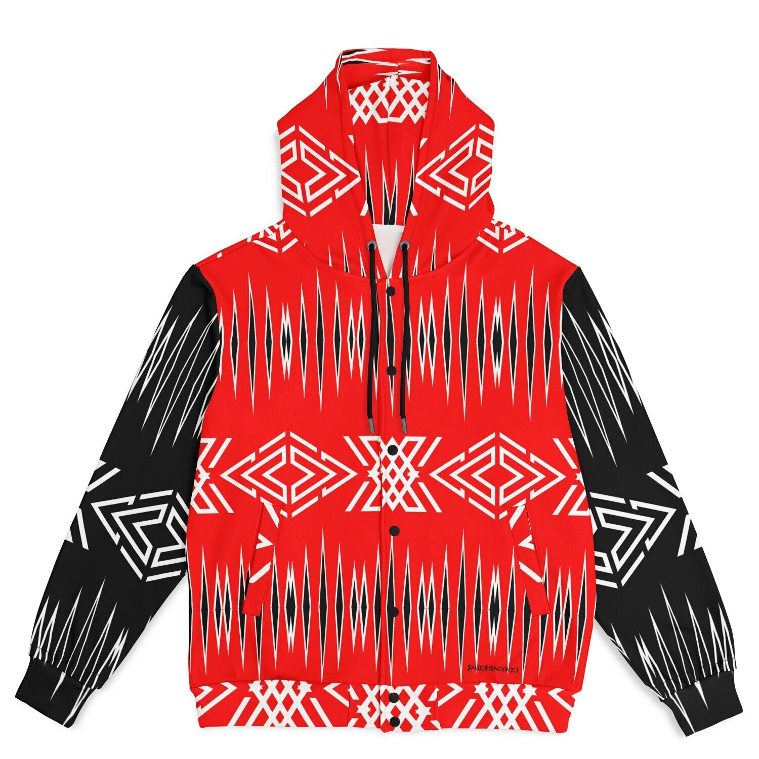 $NiieihiiNookei Hooded Jacket - AOP