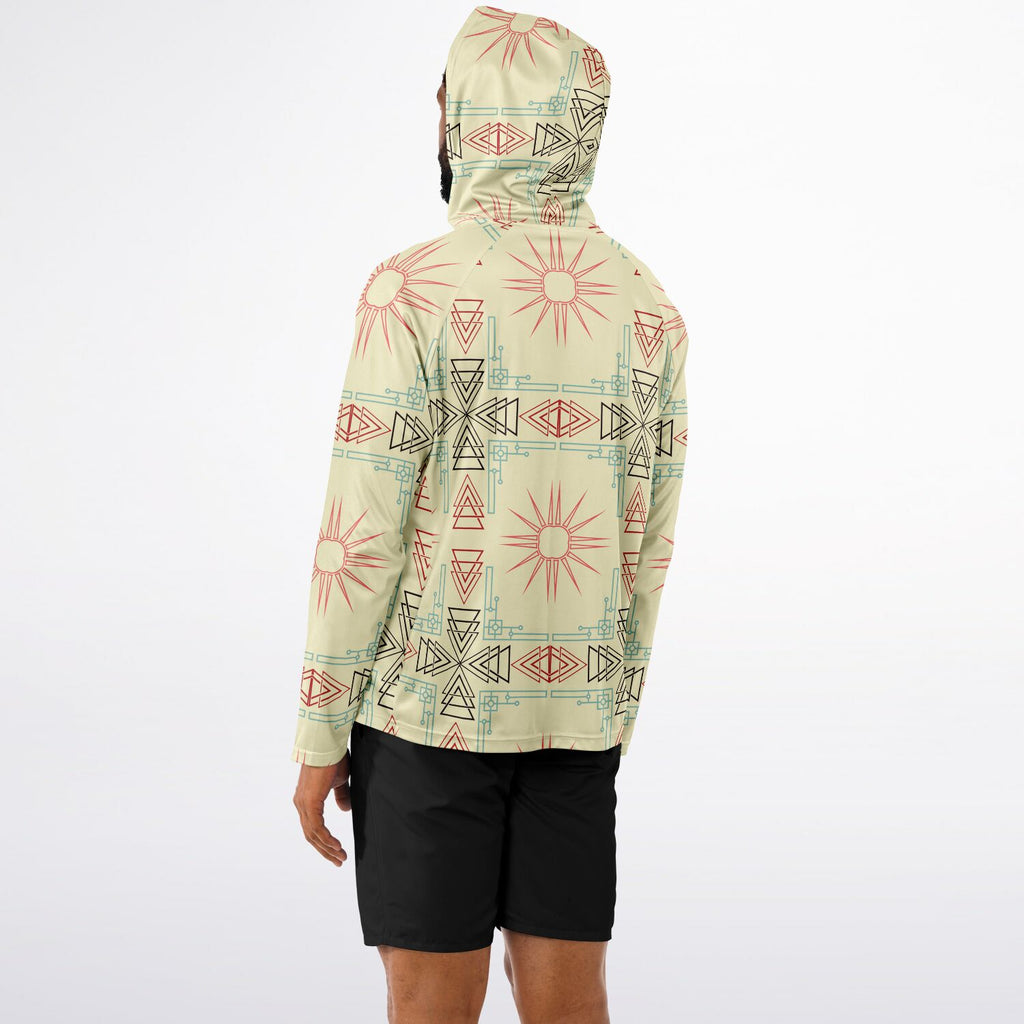 $NiieihiiNookei Hooded Performance Shirt - AOP