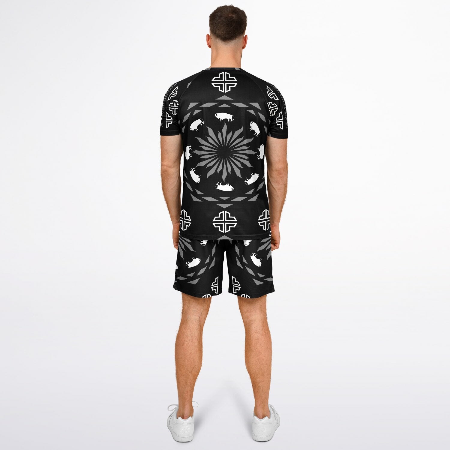 $NiieihiiNookei Men's Athletic Set - AOP