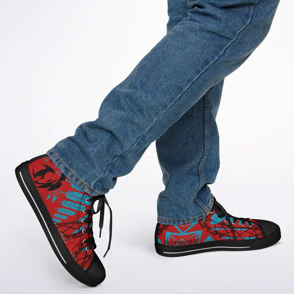 $NiieihiiNookei Urban Peak High Top Shoes - AOP