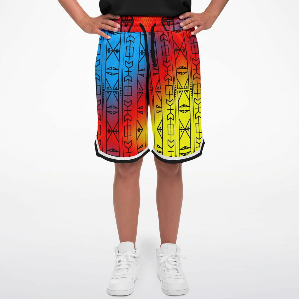 $NiieihiiNookei Basketball Short Rib - AOP