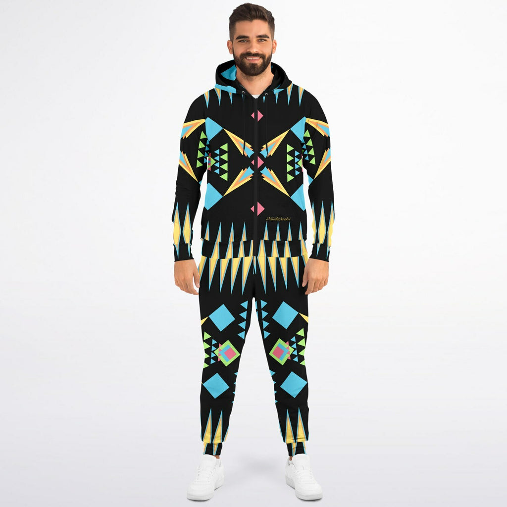 $NiieihiiNookei Athletic Ziphoodie & Jogger - AOP