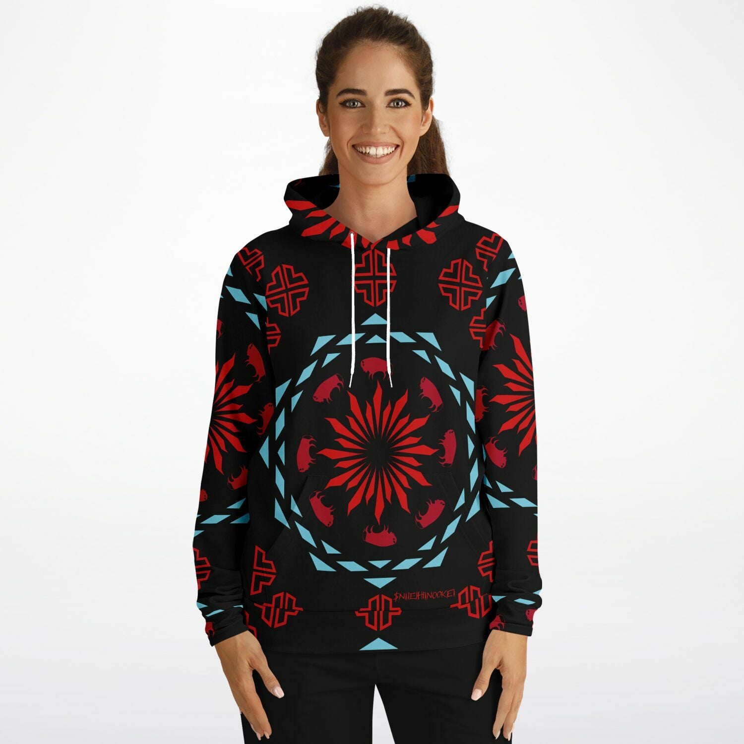 $NiieihiiNookei Athletic Hoodie - AOP