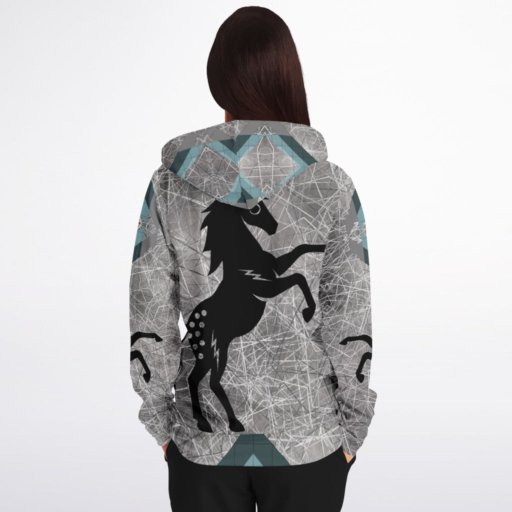 $NiieihiiNookei Fashion Zip-Up Hoodie - AOP