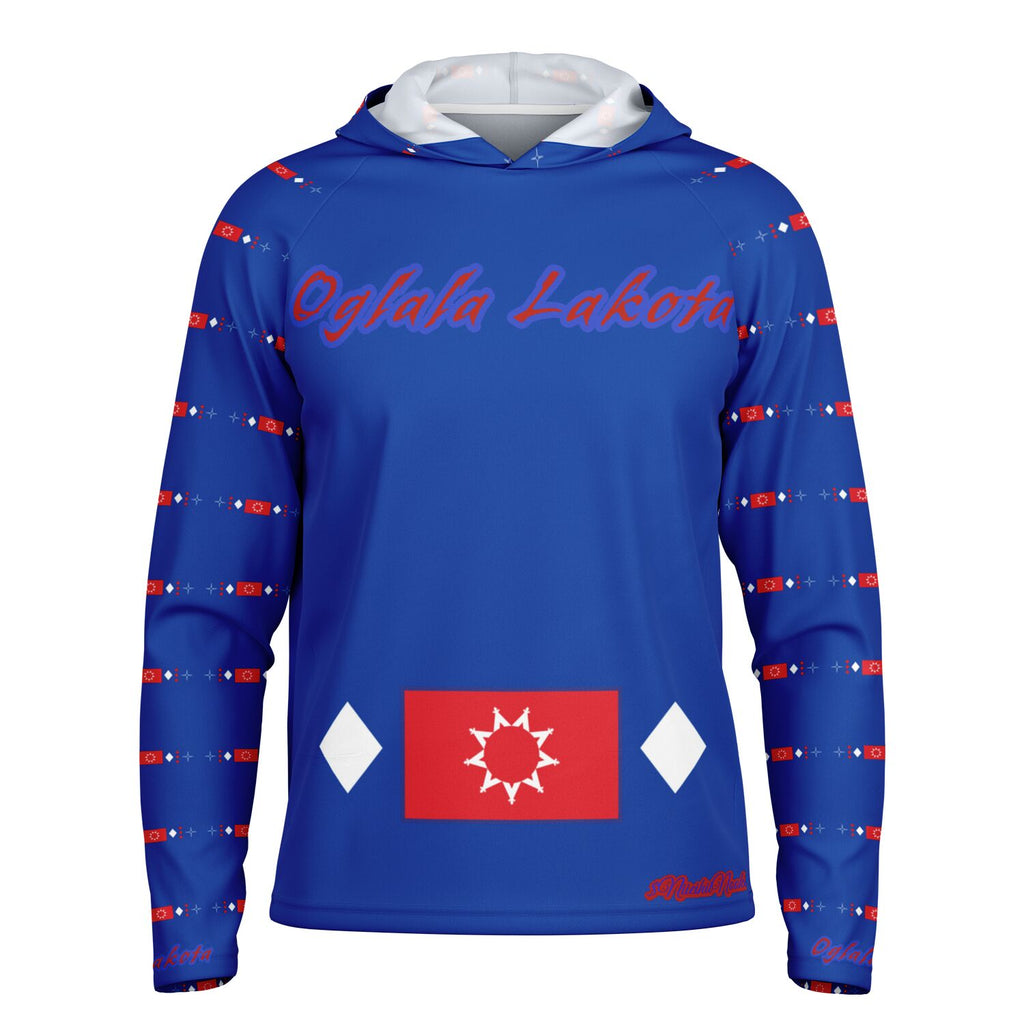 Oglala Sioux Tribe Logo Performance Hoodie - AOP