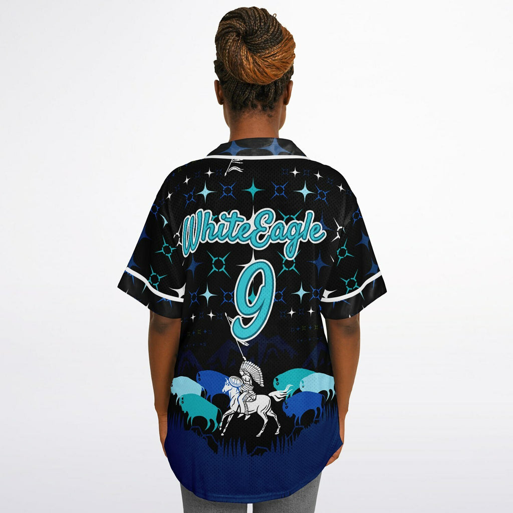 #9 WhiteEagle Premium Baseball Jersey - AOP