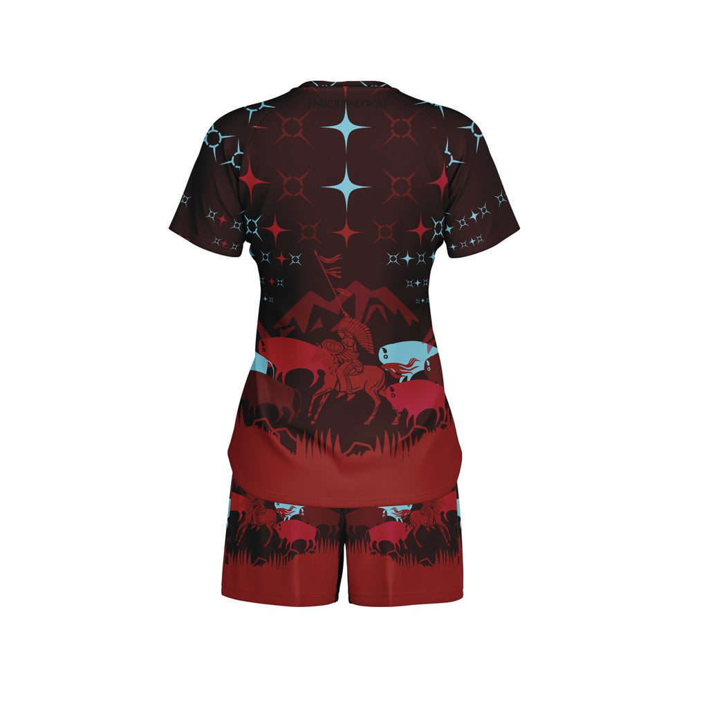 $NiieihiiNookei Women's Athletic Set - AOP