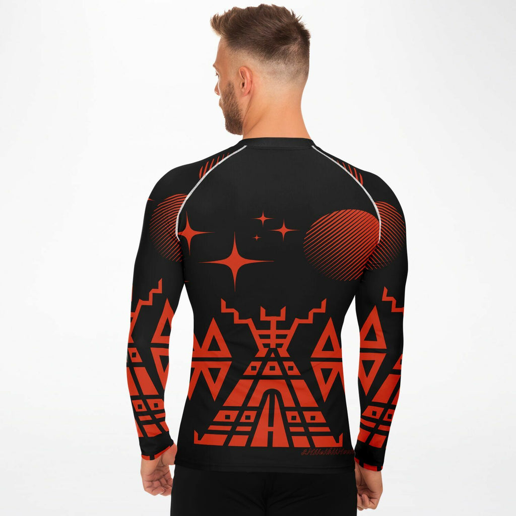 $NiieihiiNookei Men's Rashguard - AOP