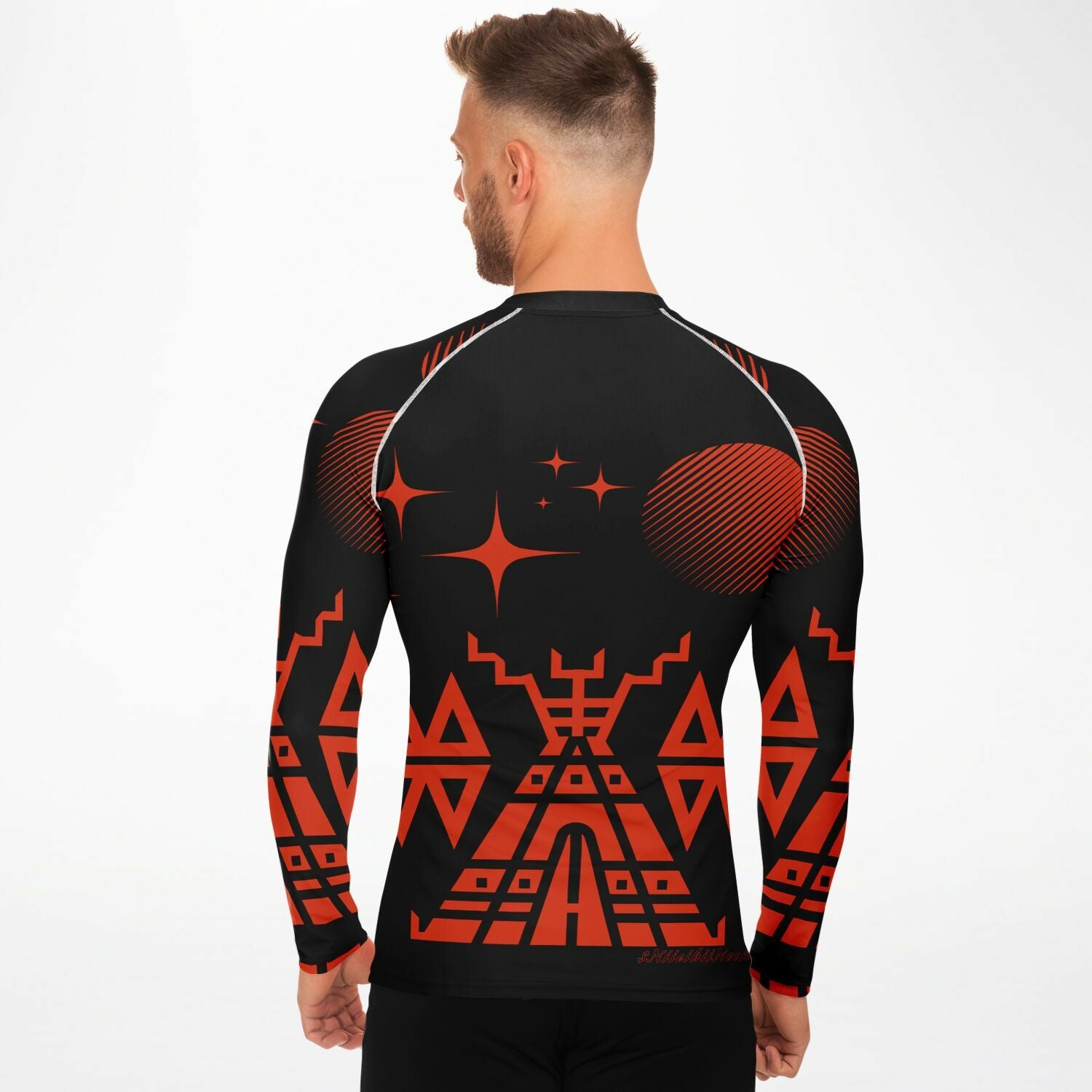 $NiieihiiNookei Men's Rashguard - AOP