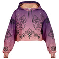 $NiieihiiNookei Fashion Cropped Hoodie - AOP