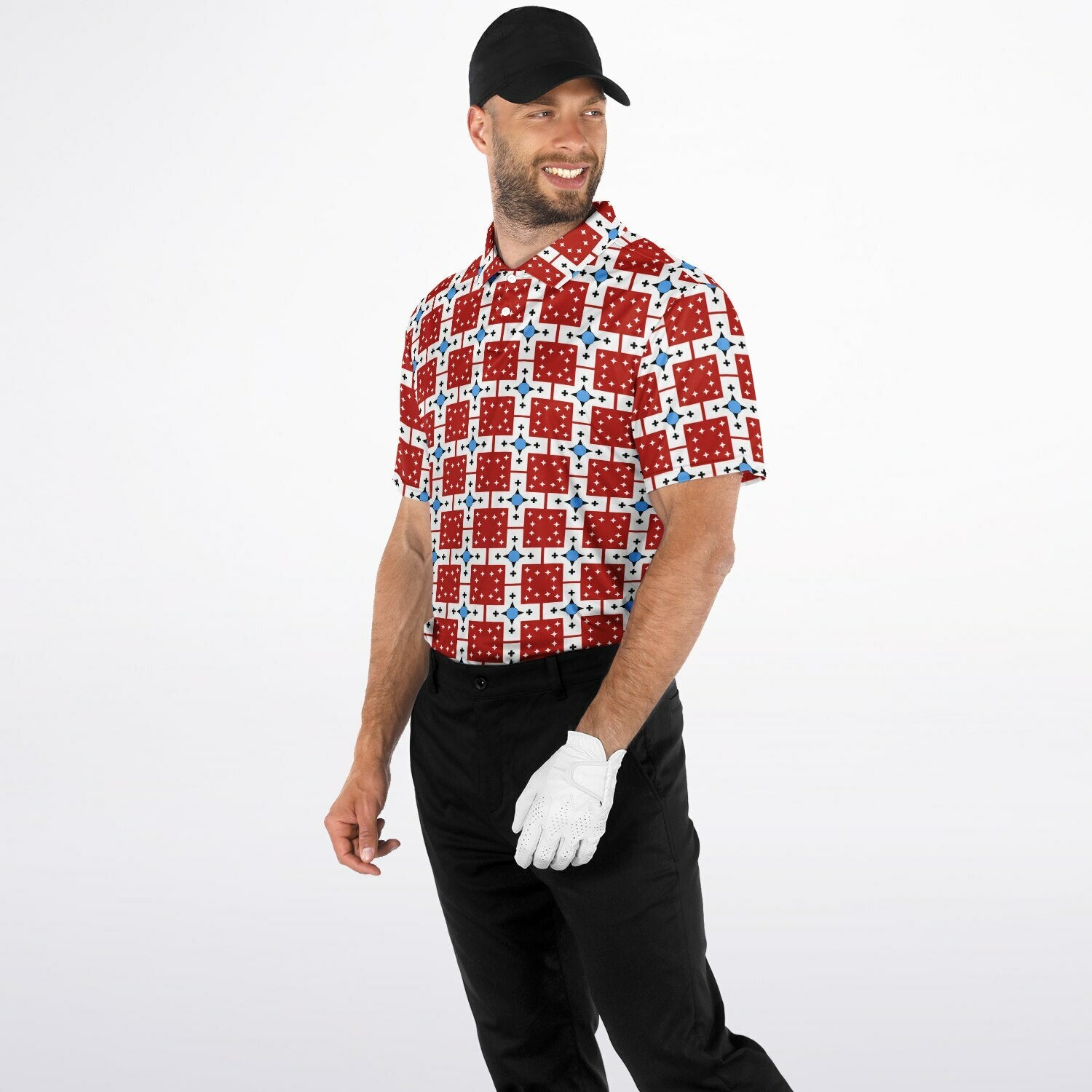 $NiieihiiNookei Polo Shirt - AOP