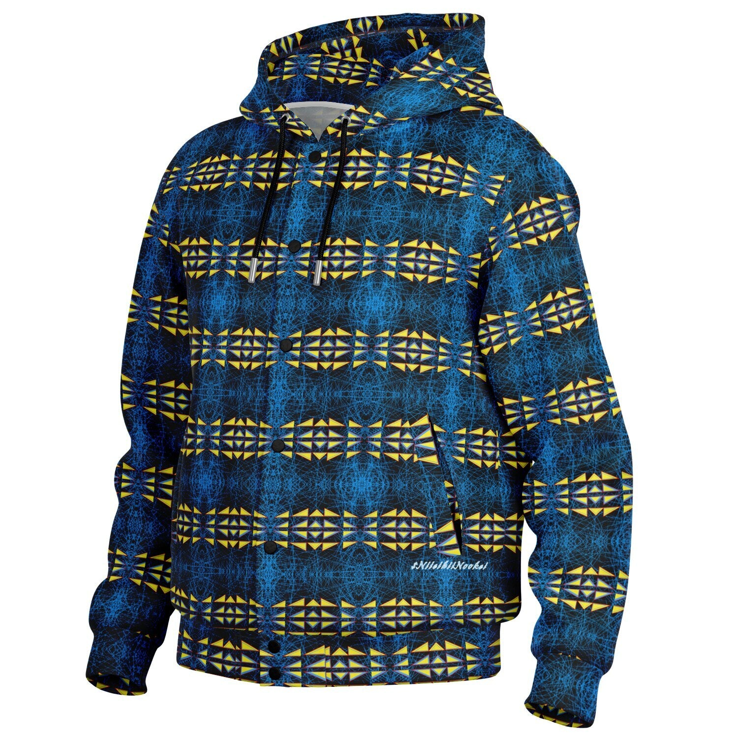 $NiieihiiNookei Hooded Jacket - AOP