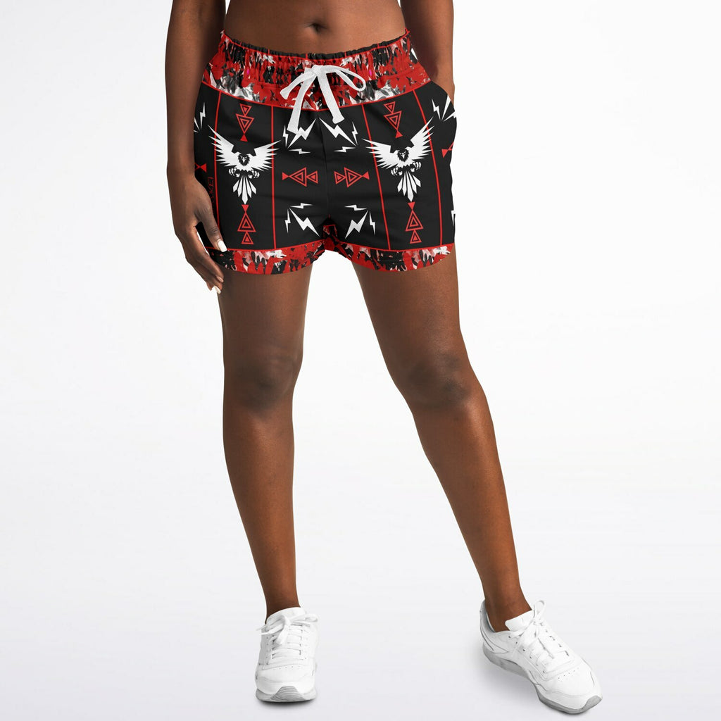 $NiieihiiNookei Athletic Loose Shorts - AOP