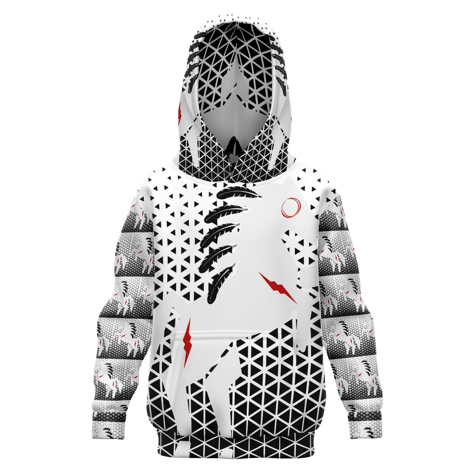 $NiieihiiNookei Fashion Kids Hoodie - AOP