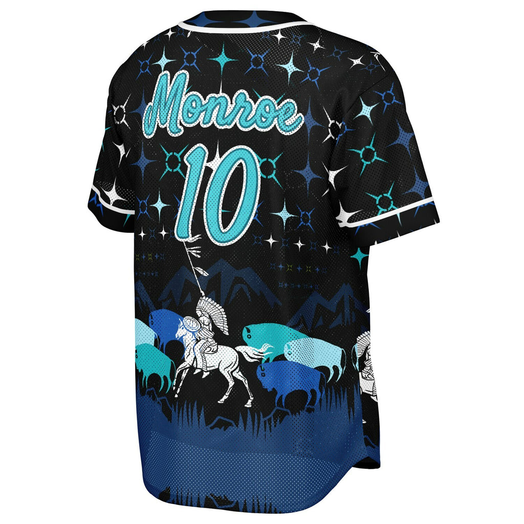 #10 Monroe Premium Baseball Jersey - AOP copy