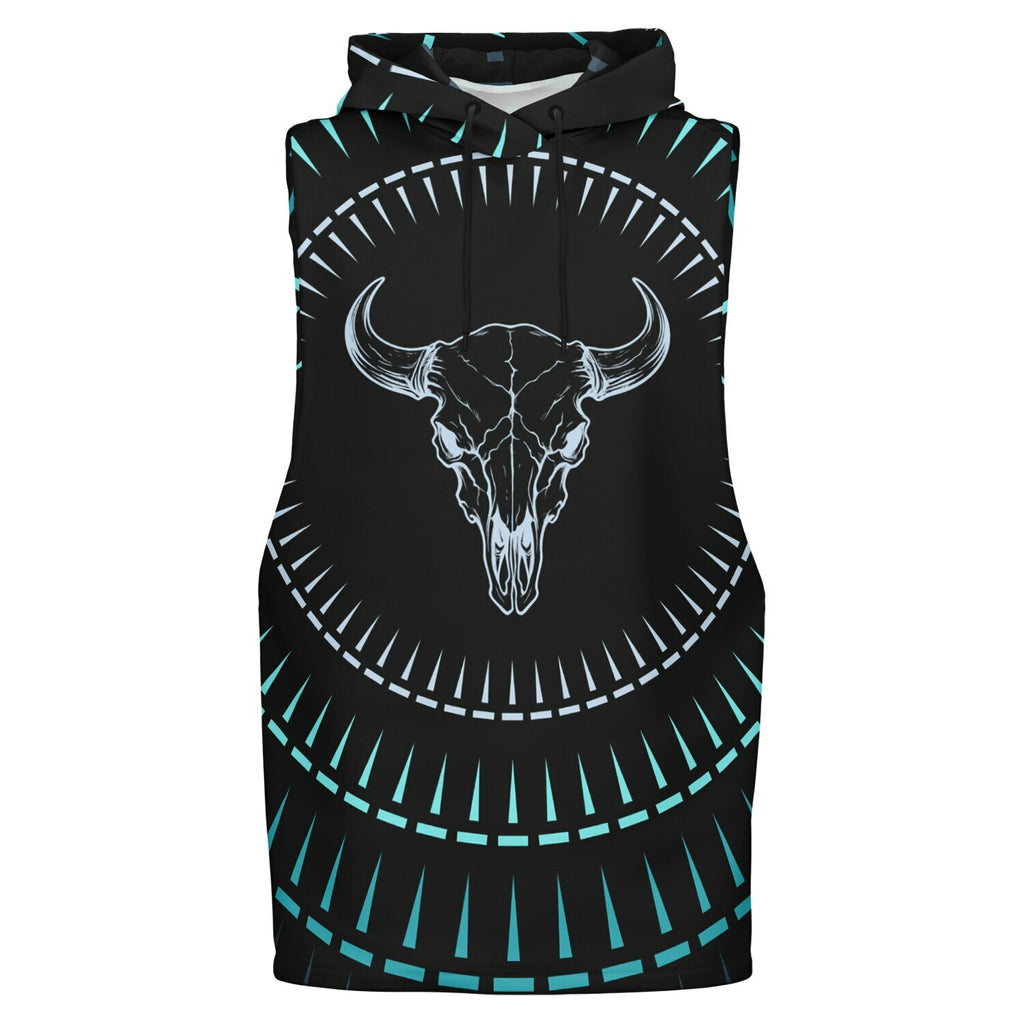 $NiieihiiNookei Athletic Sleeveless Hoodie - AOP