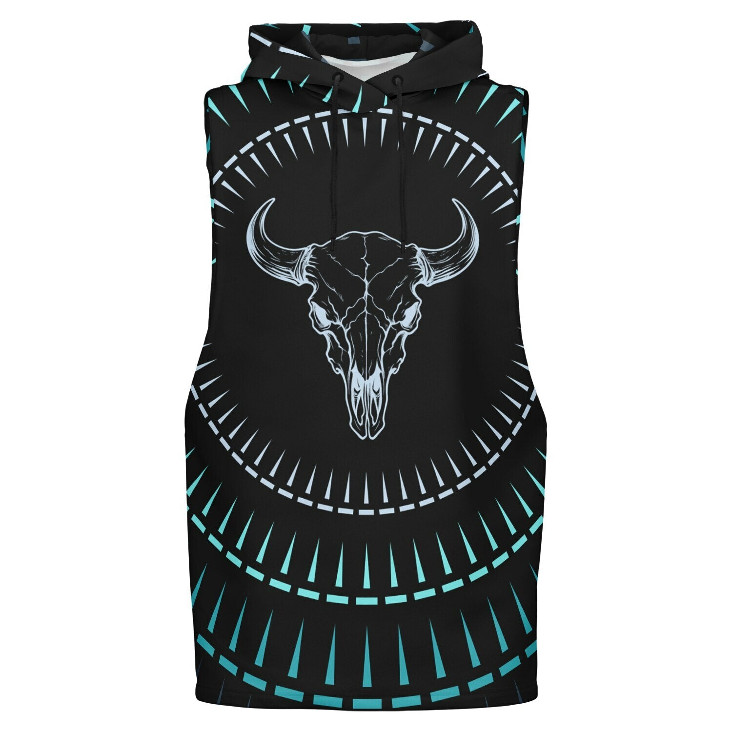 $NiieihiiNookei Athletic Sleeveless Hoodie - AOP