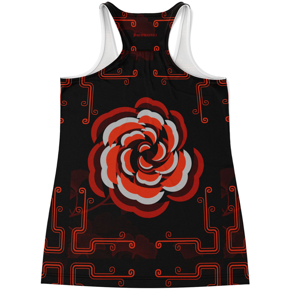 $NiieihiiNookei Flowy Racerback Tank Top - AOP