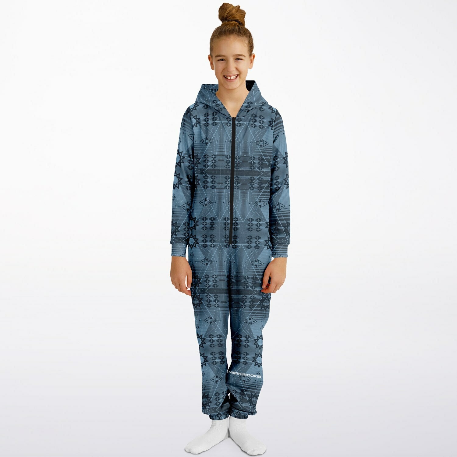 $NiiehiiNookei Athletic Kids Jumpsuit - AOP