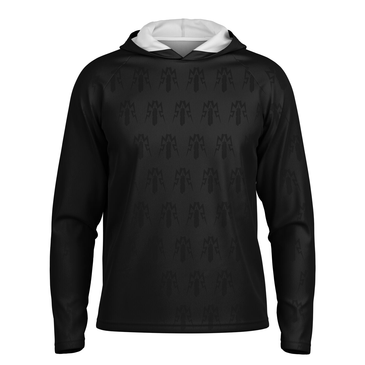 $NiieihiiNookei Fade To Black Performance Hoodie  - AOP