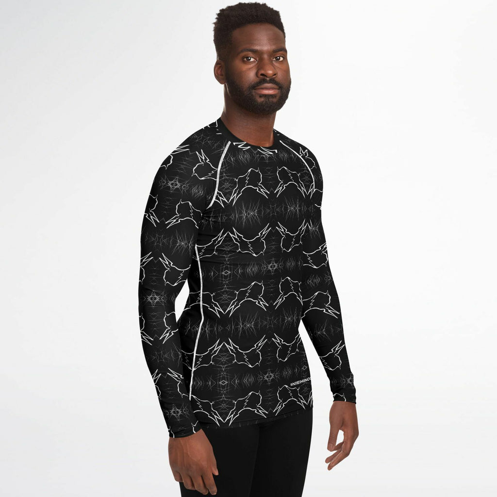 $NiieihiiNookei Men's Rashguard - AOP