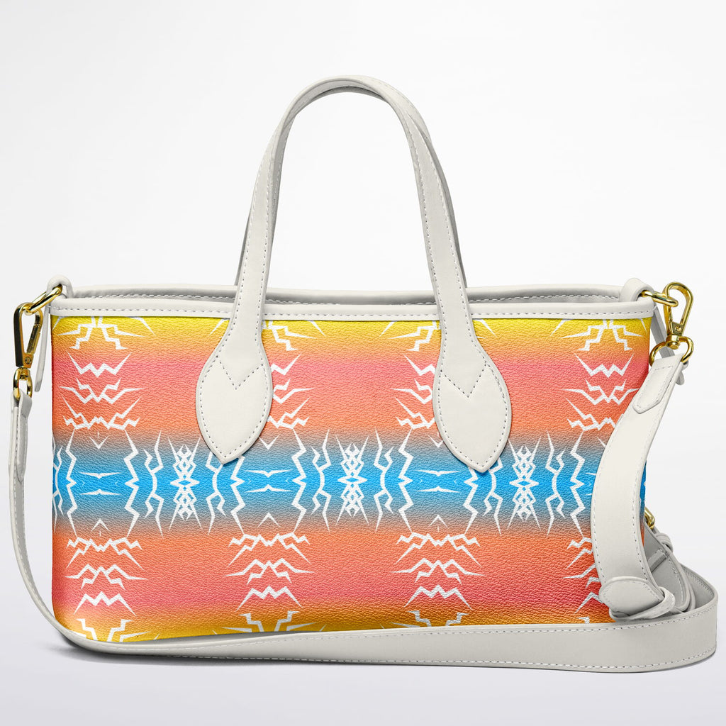 $NiieihiiNookei Leather Tote Bag - AOP