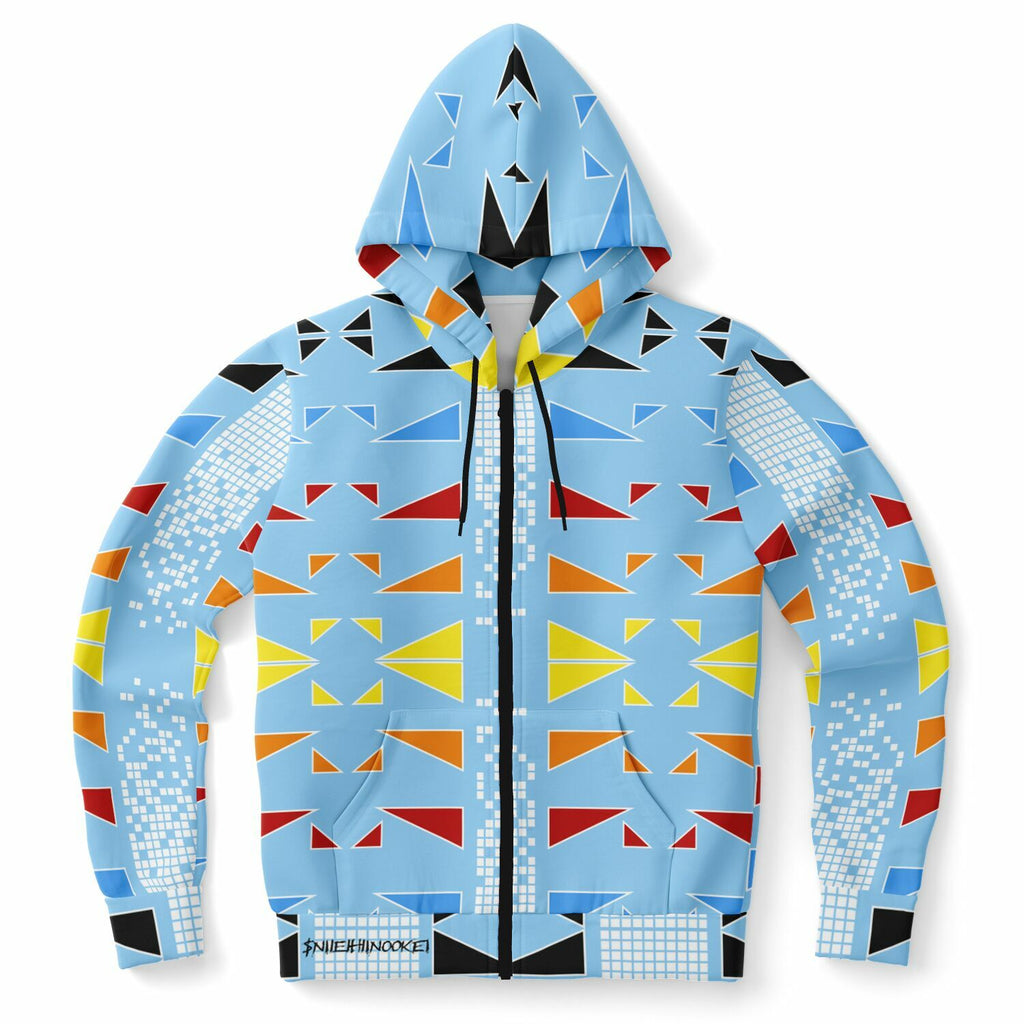 $NiieihiiNookei Fashion Zip-Up Hoodie - AOP