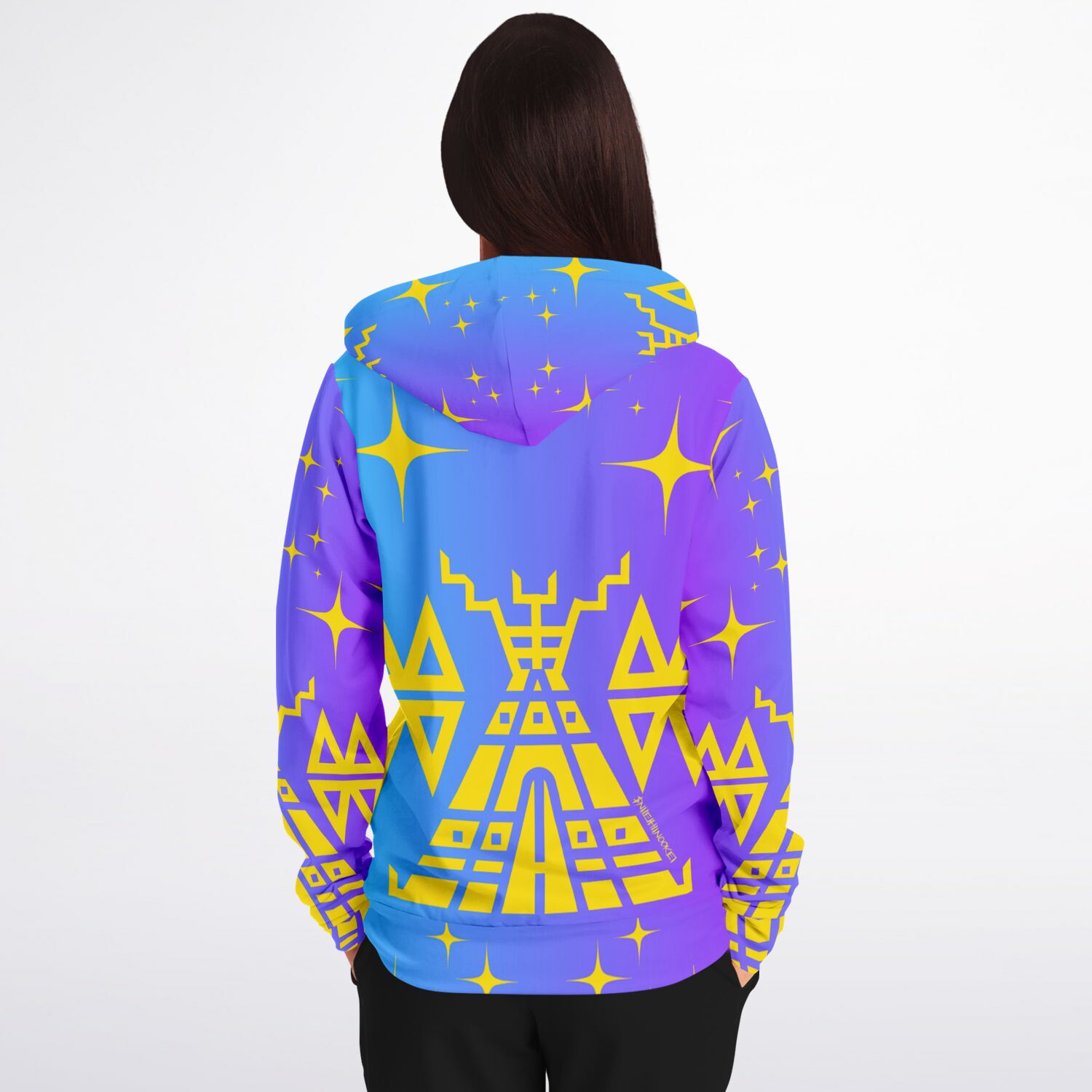 $NiieihiiNookei Fashion Zip-Up Hoodie - AOP