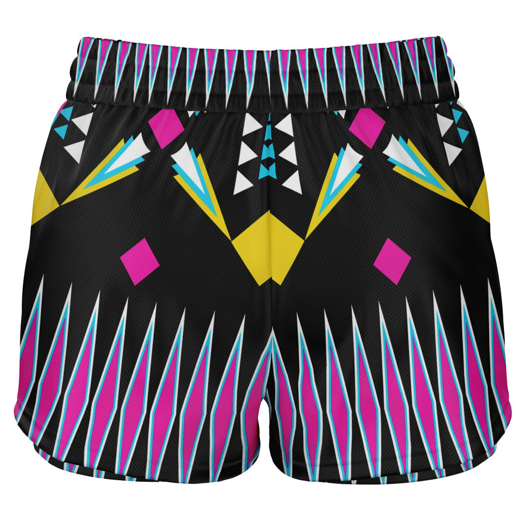 $NiieihiiNookei Women's 2-in-1 Shorts - AOP