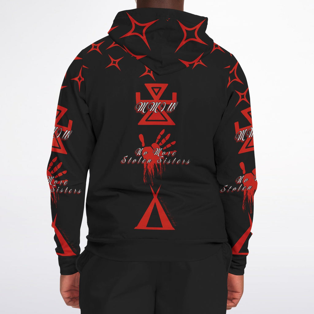 $NiieihiiNookei MMIW Zip-Up Hoodie - AOP