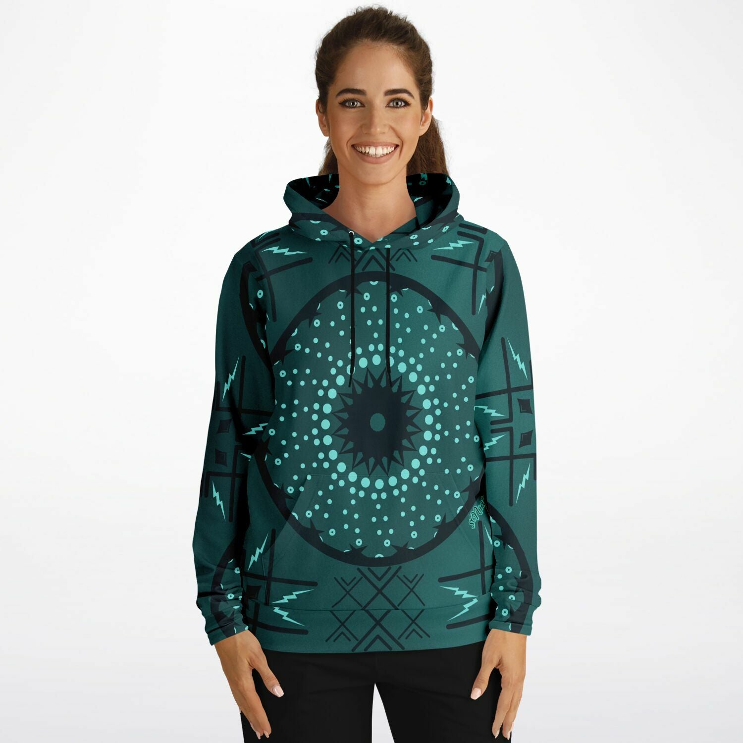 $NiieihiiNookei Athletic Hoodie - AOP