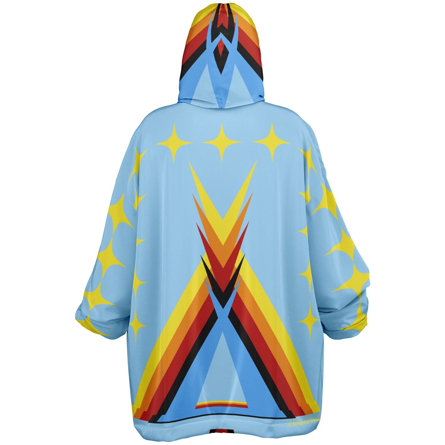 $NiieihiiNookei Snug Hoodie - AOP