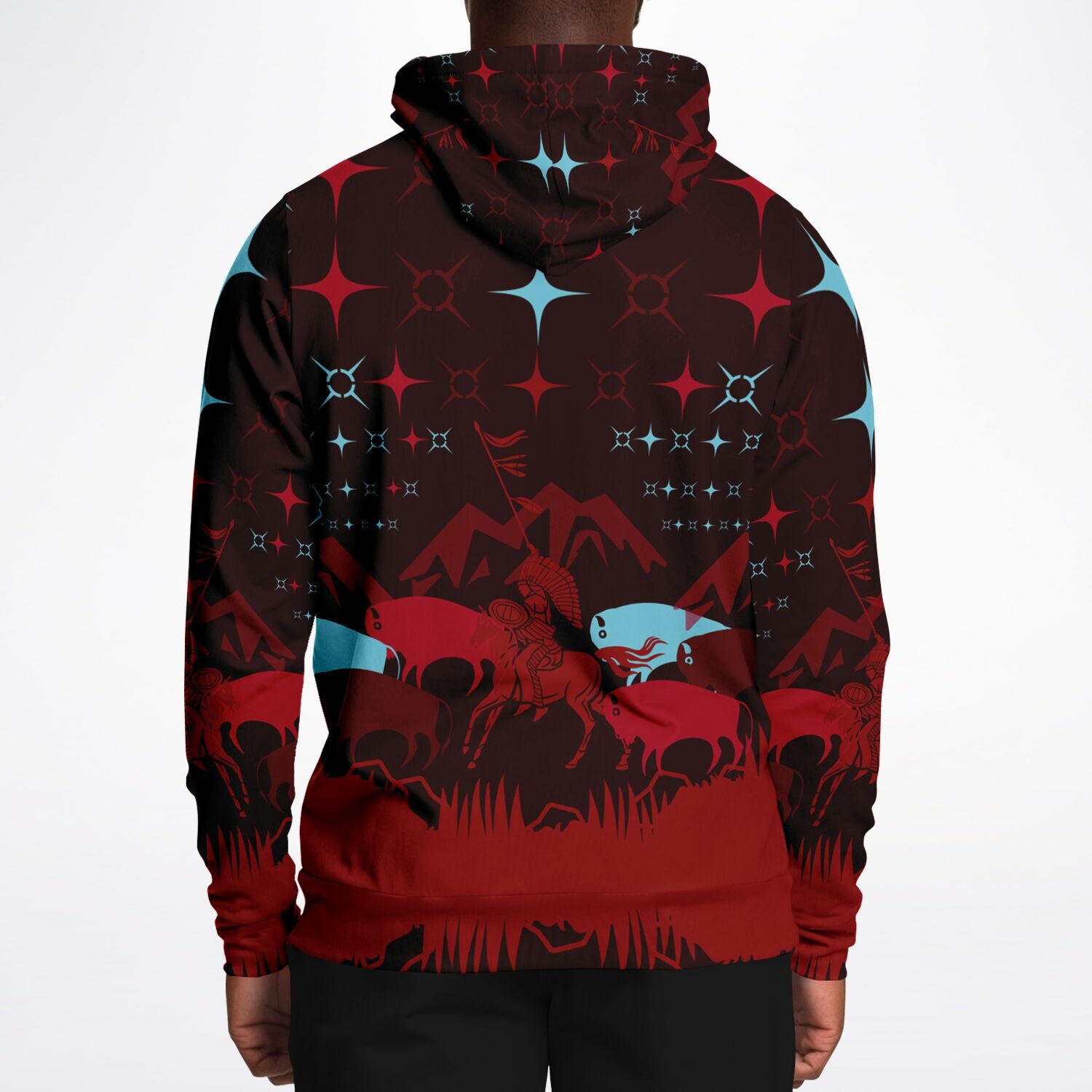 $NiieihiiNookei Athletic Hoodie - AOP