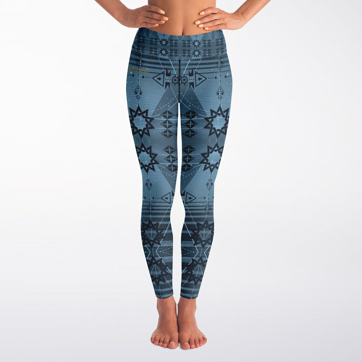 $NiieihiiNookei Yoga Leggings - AOP