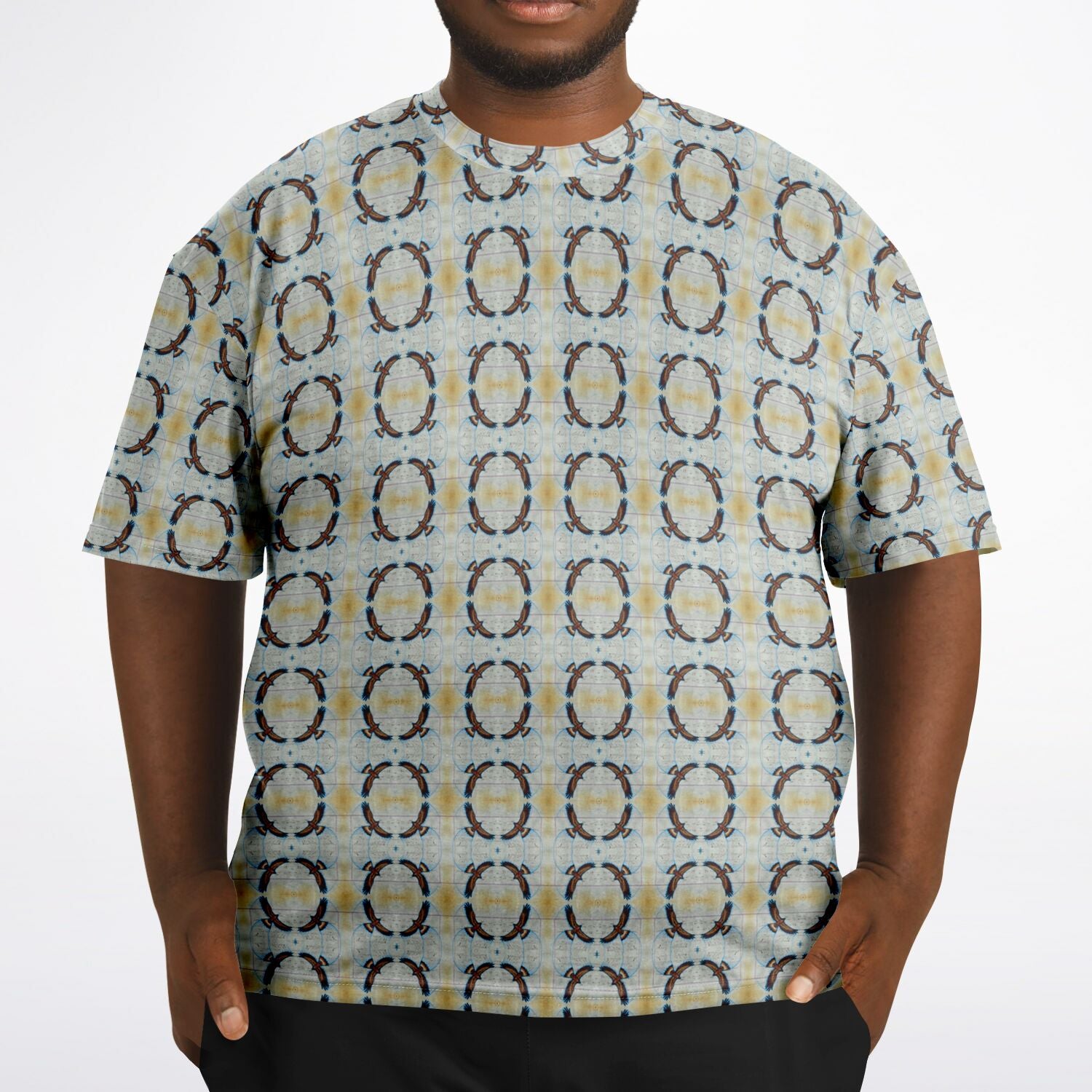 $NiieihiiNookei Plus-size T-Shirt - AOP