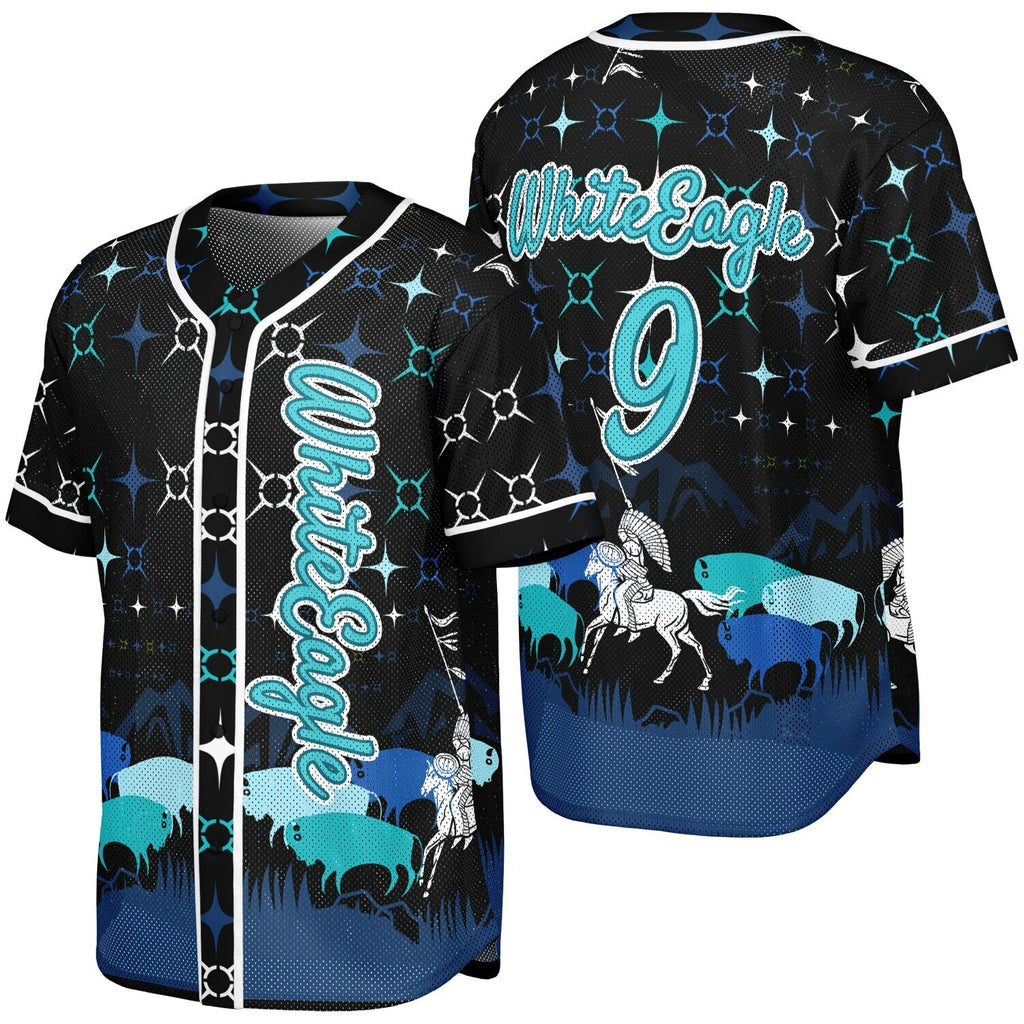 #9 WhiteEagle Premium Baseball Jersey - AOP
