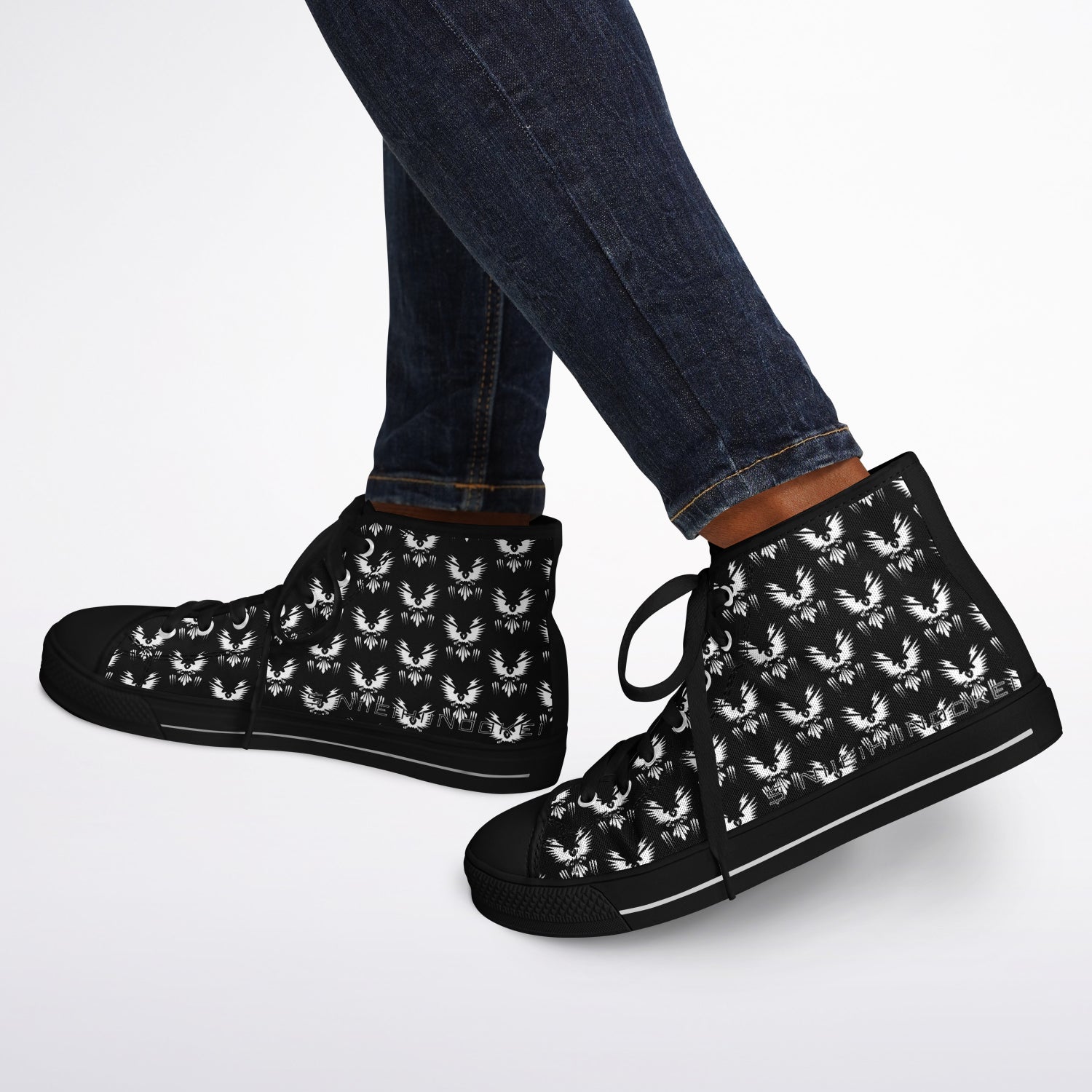 $NiieihiiNookei Urban Peak High Top Shoes - AOP