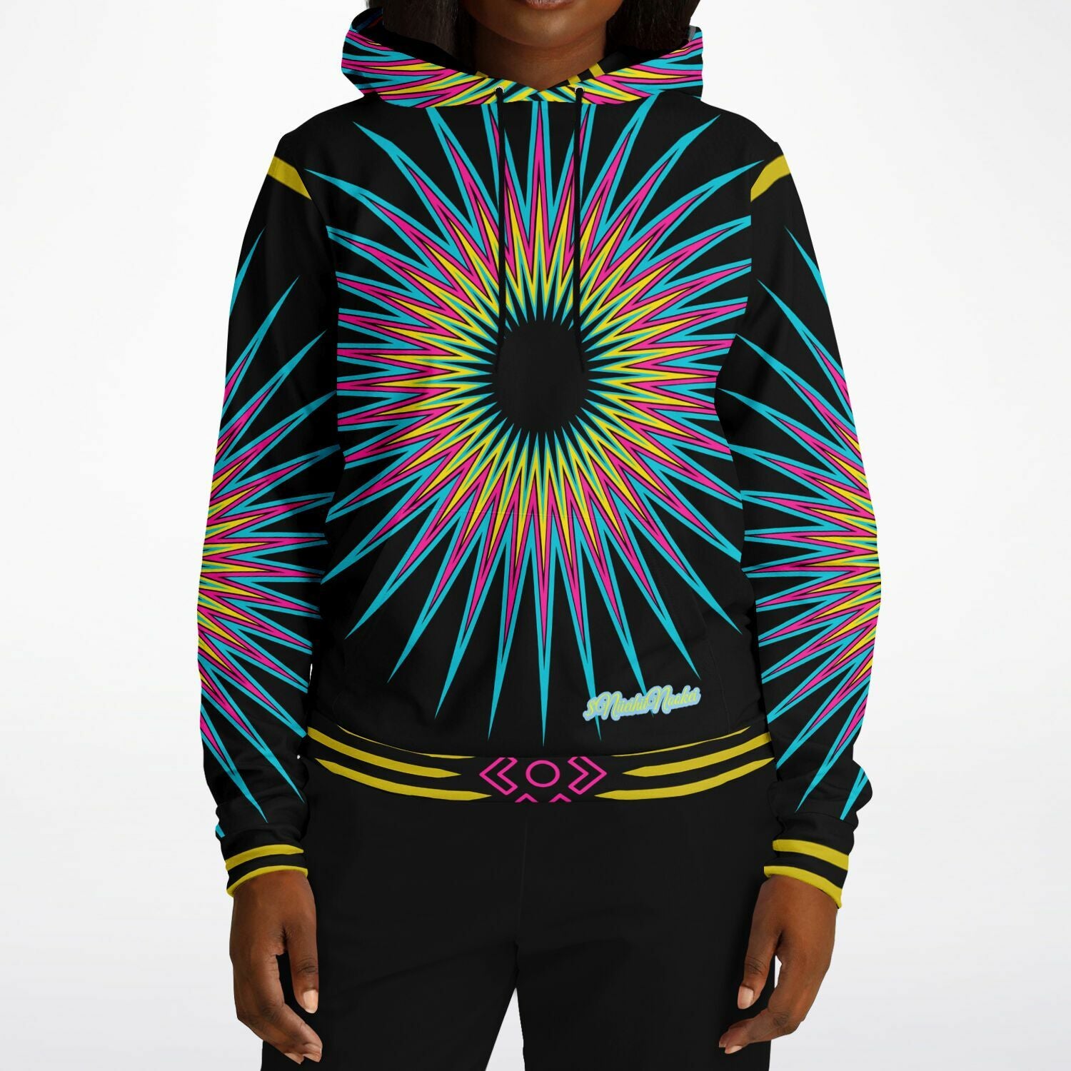 $NiieihiiNookei Athletic Hoodie - AOP