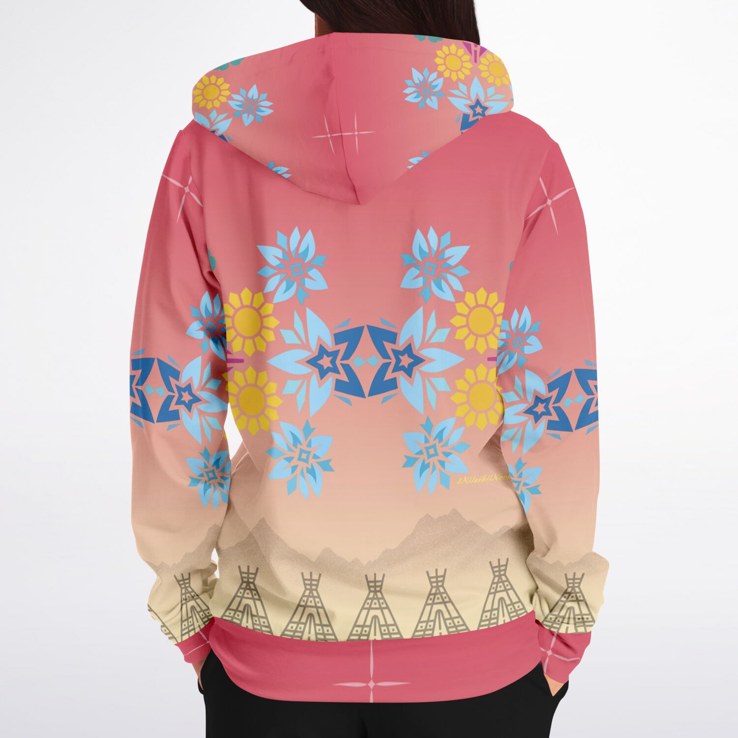 $NiieihiiNookei Fashion Zip-Up Hoodie - AOP