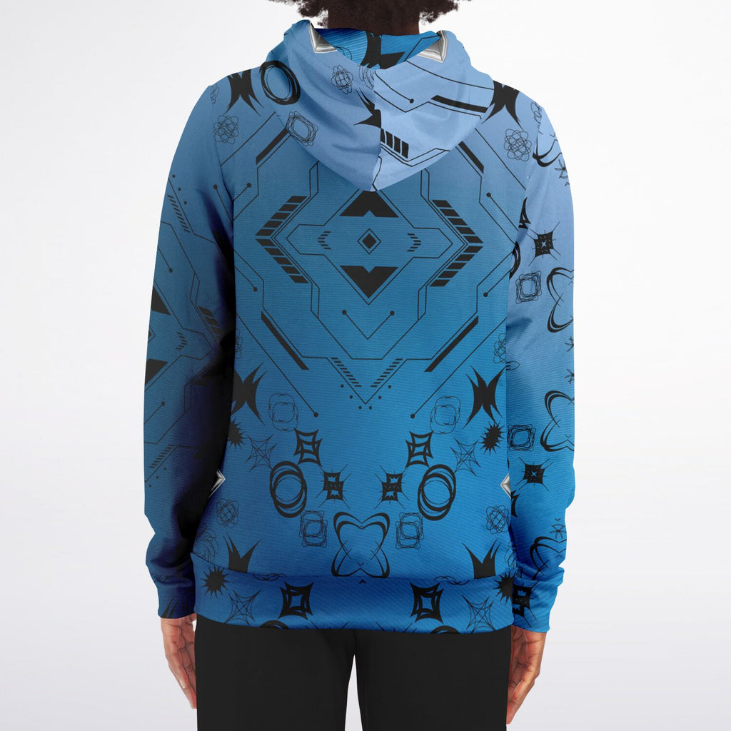 $NiieihiiNookei Athletic Zip-Up Hoodie - AOP
