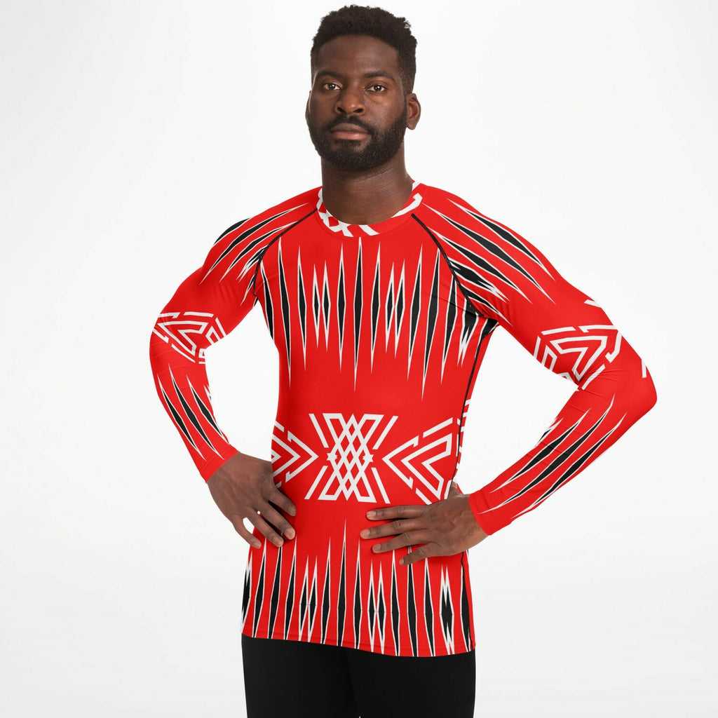 $NiieihiiNookei Men's Rashguard - AOP