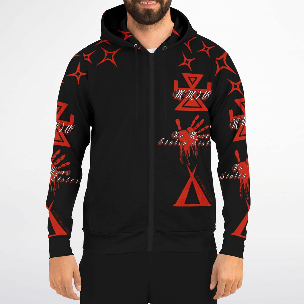 $NiieihiiNookei MMIW Zip-Up Hoodie - AOP