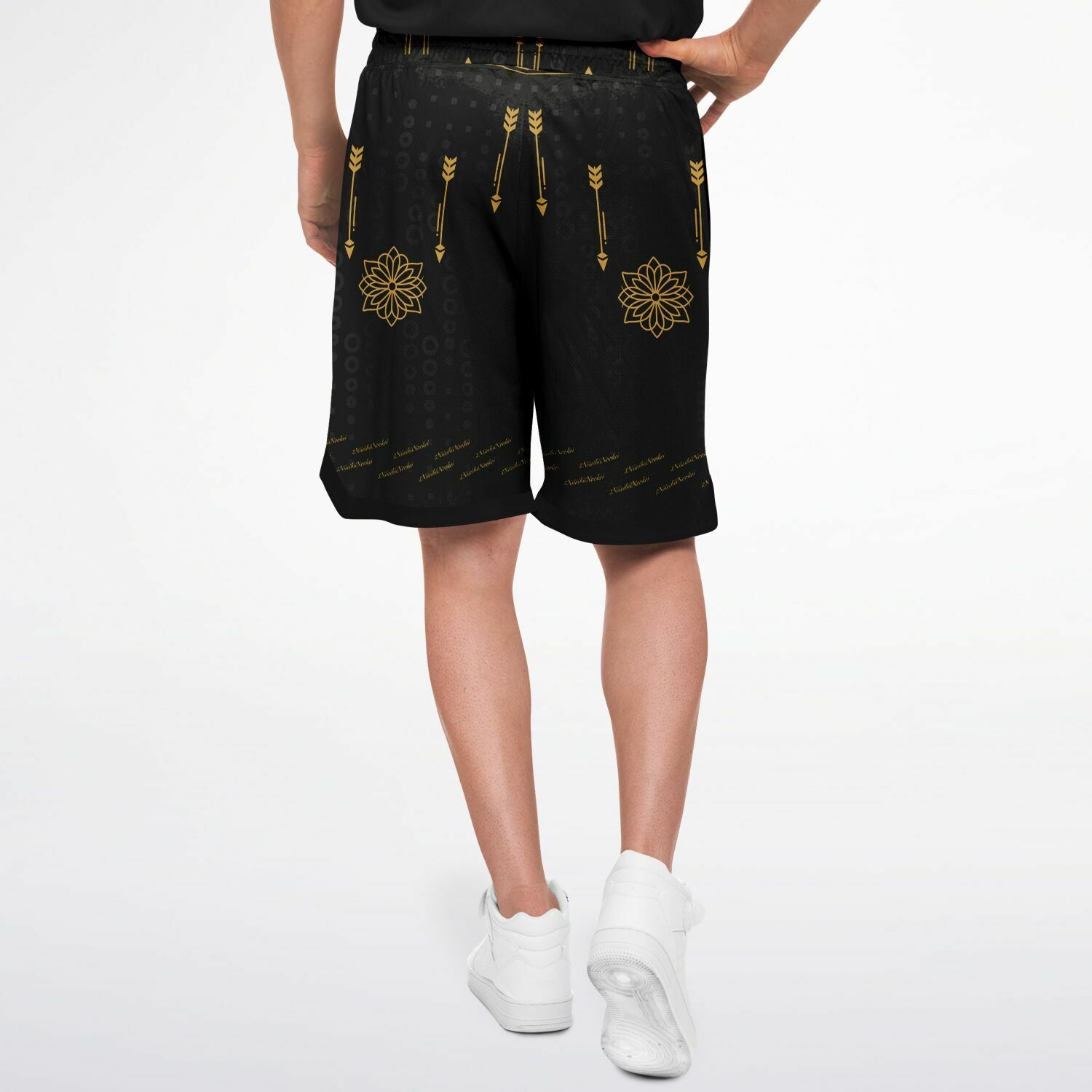 $NiieihiiNookei Basketball Short Rib - AOP