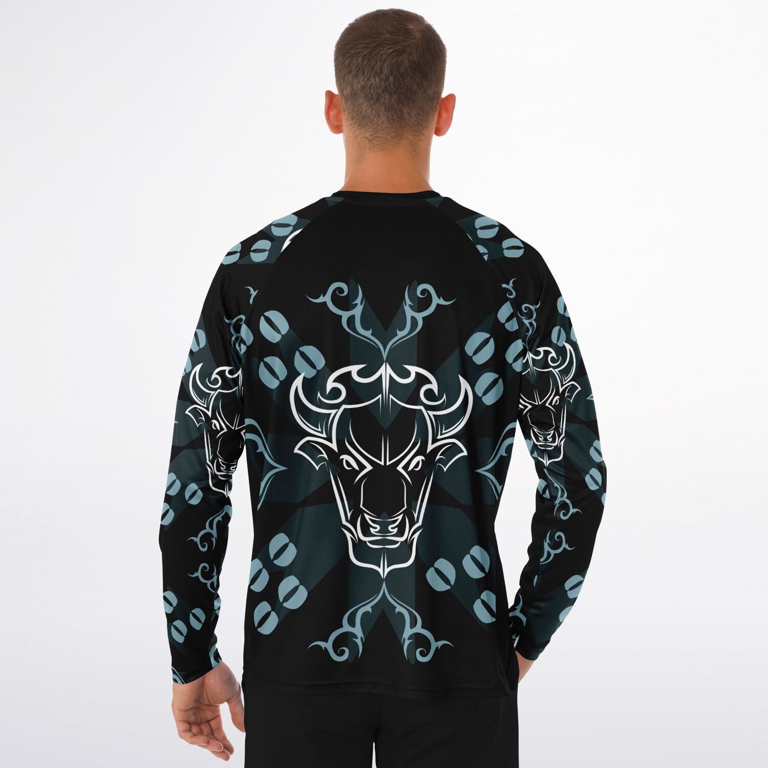 $NiieihiiNookei Men's Long Sleeve Performance Shirt - AOP