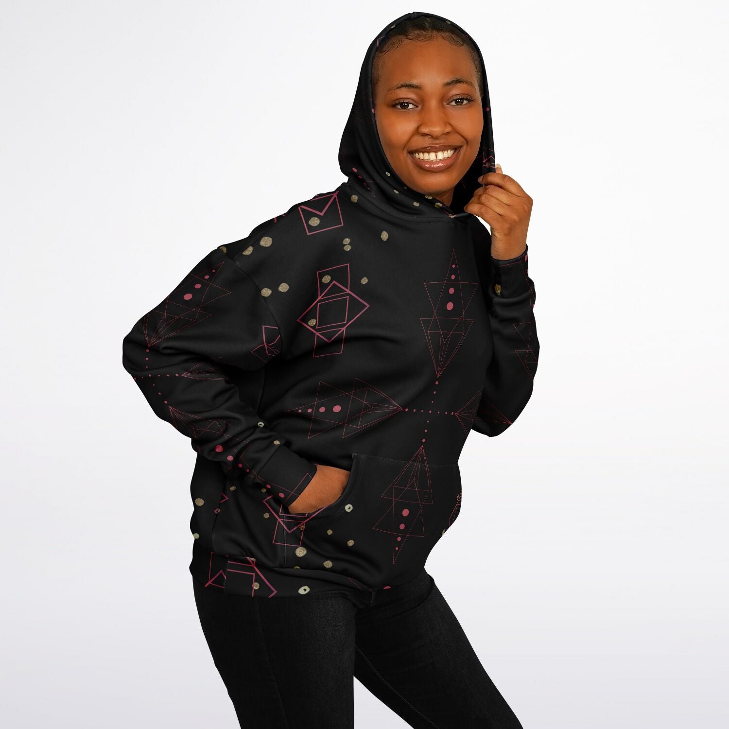 $NiieihiiNookei Heavyweight Oversized Hoodie - AOP
