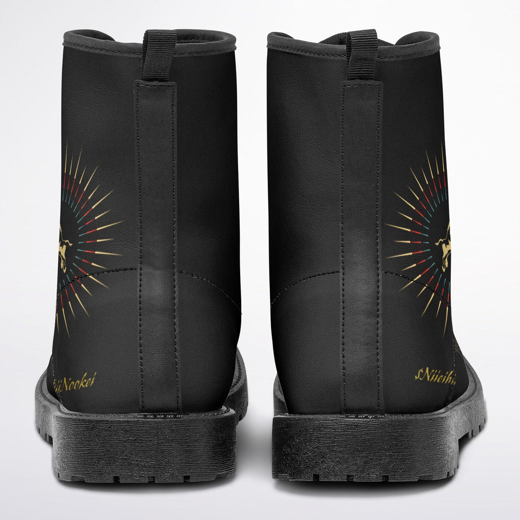 $NiieihiiNookei Rez Strider Boots - AOP