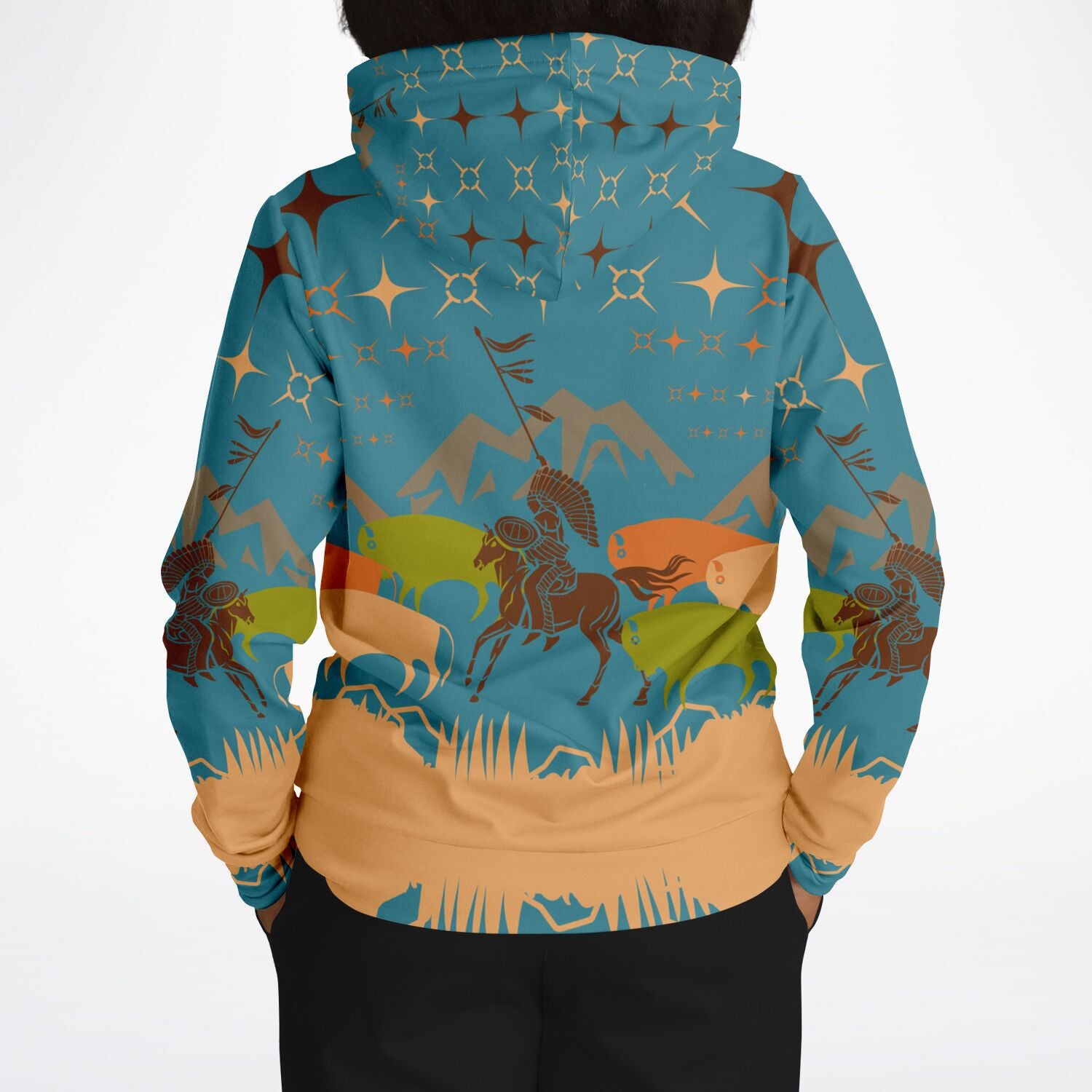 $NiieihiiNookei Athletic Hoodie - AOP