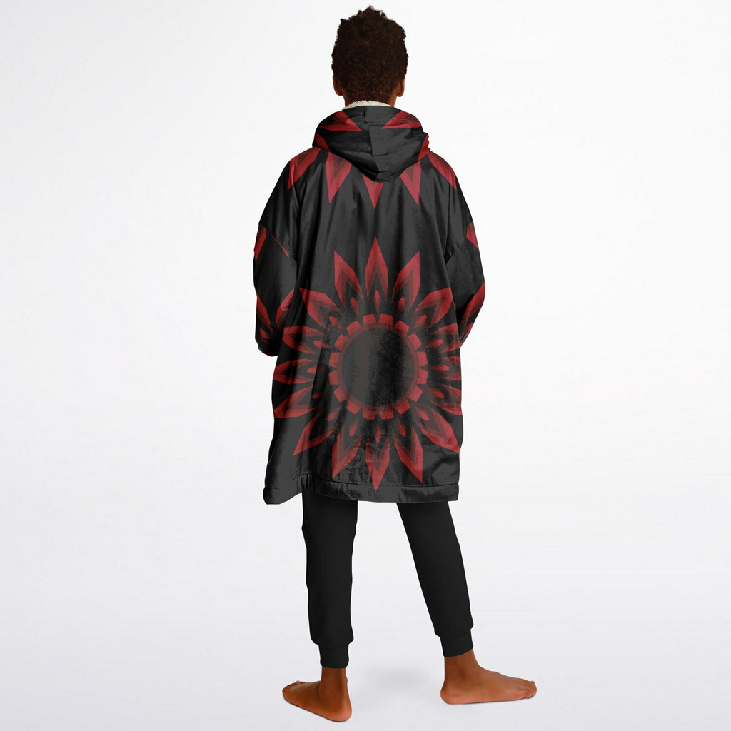 $NiieihiiNookei Youth Snug Hoodie - AOP