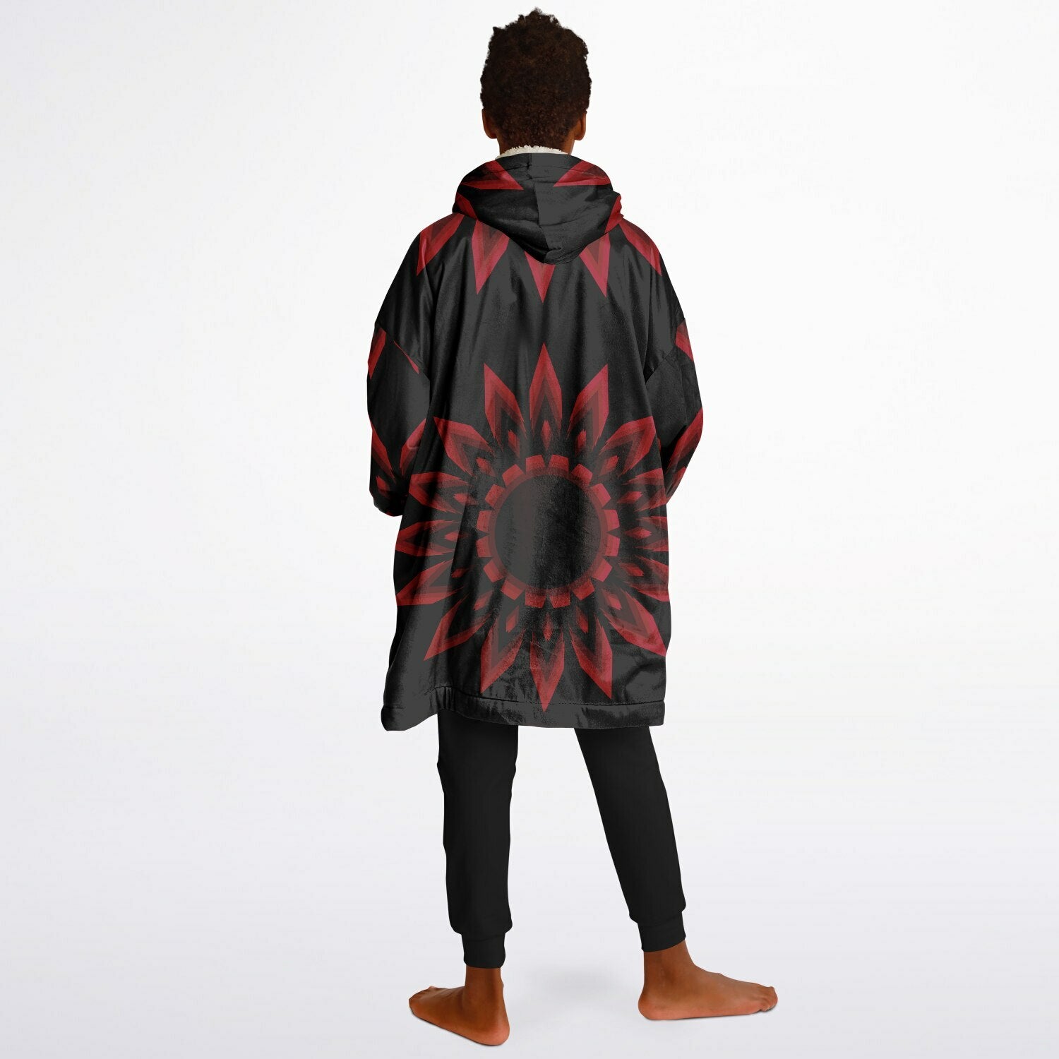 $NiieihiiNookei Youth Snug Hoodie - AOP